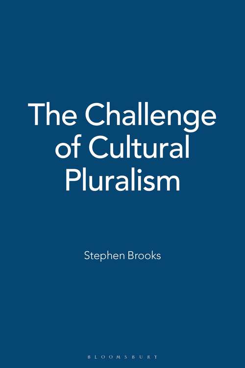 Book cover of The Challenge of Cultural Pluralism