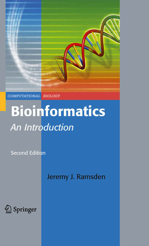 Book cover of Bioinformatics: An Introduction (2nd ed. 2009) (Computational Biology #10)