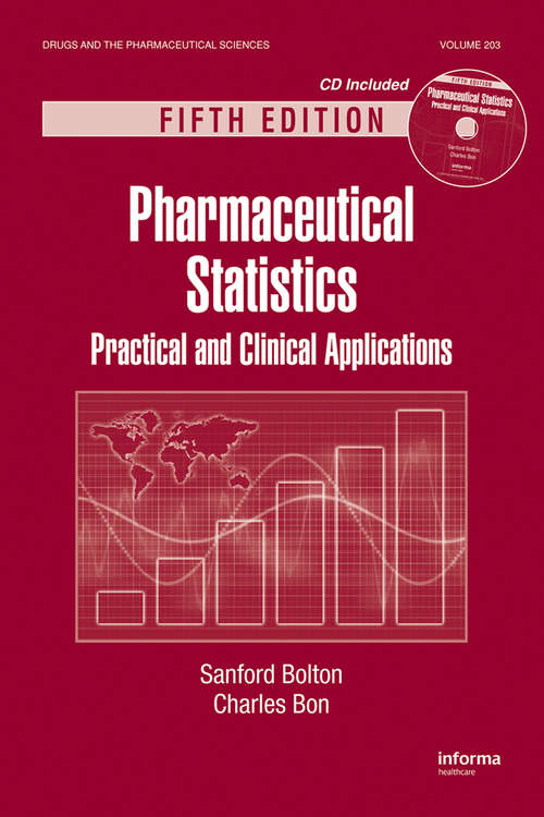 Book cover of Pharmaceutical Statistics: Practical and Clinical Applications, Fifth Edition (5)