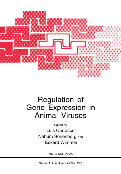 Book cover of Regulation of Gene Expression in Animal Viruses (1993) (Nato Science Series A: #240)