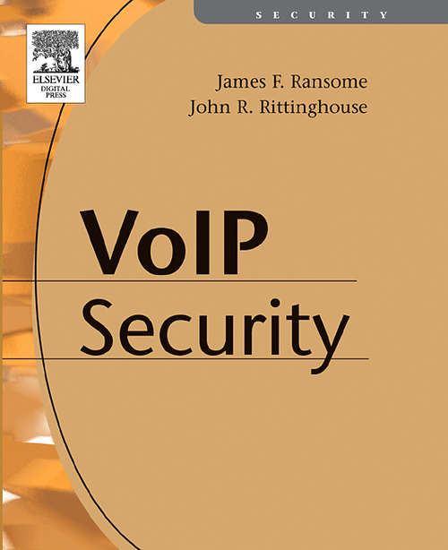 Book cover of Voice over Internet Protocol (VoIP) Security