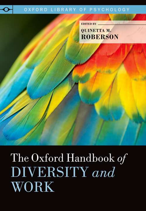 Book cover of The Oxford Handbook of Diversity and Work (Oxford Library of Psychology)