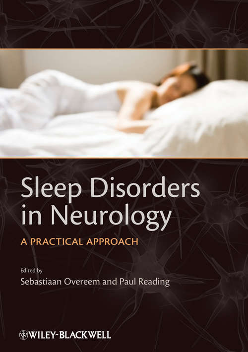 Book cover of Sleep Disorders in Neurology: A Practical Approach