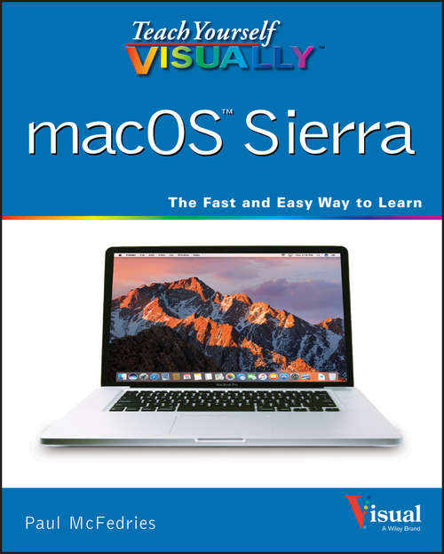 Book cover of Teach Yourself VISUALLY macOS Sierra