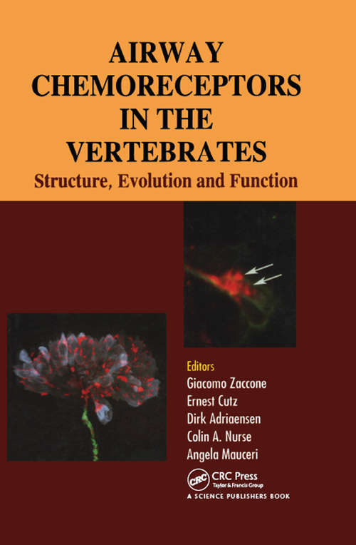 Book cover of Airway Chemoreceptors in Vertebrates