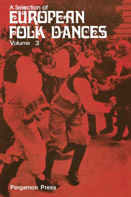 Book cover of A Selection of European Folk Dances: Volume 3