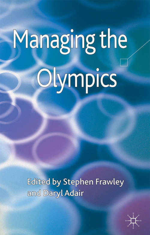 Book cover of Managing the Olympics (2013)