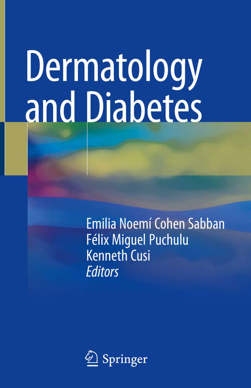 Book cover of Dermatology and Diabetes