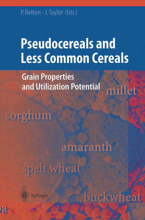 Book cover of Pseudocereals and Less Common Cereals: Grain Properties and Utilization Potential (2002)