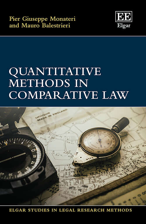 Book cover of Quantitative Methods in Comparative Law (Elgar Studies in Legal Research Methods)