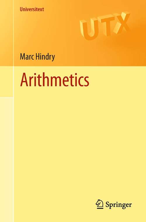 Book cover of Arithmetics (2011) (Universitext)