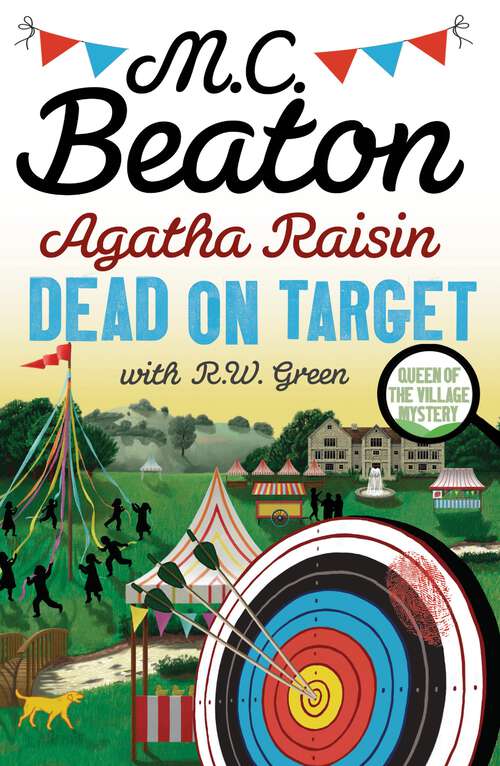 Book cover of Agatha Raisin: Dead on Target (Agatha Raisin #145)