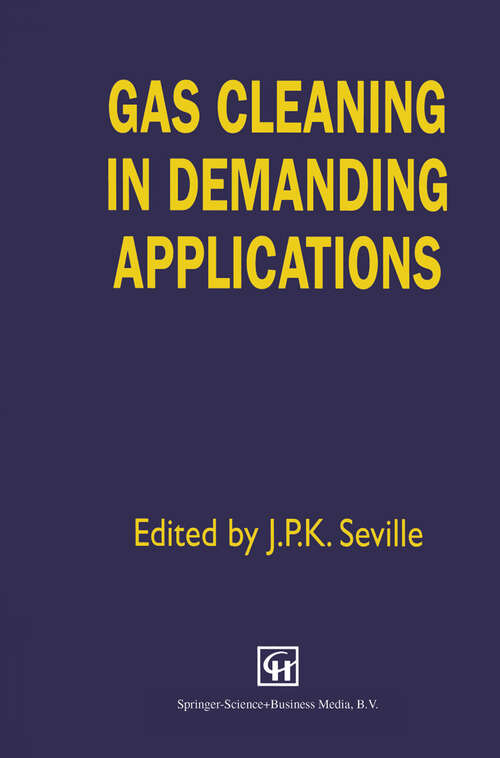 Book cover of Gas Cleaning in Demanding Applications (1997)