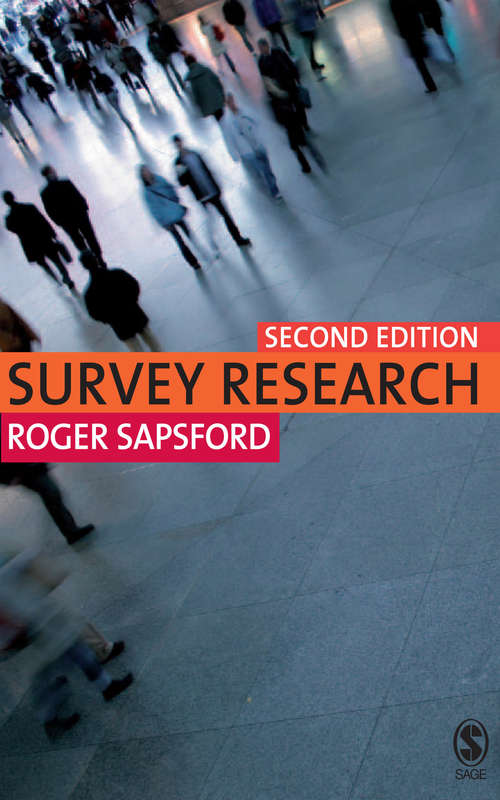 Book cover of Survey Research (Second Edition)