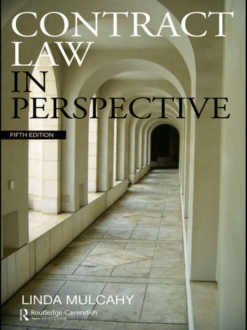 Book cover of Contract Law in Perspective (5)