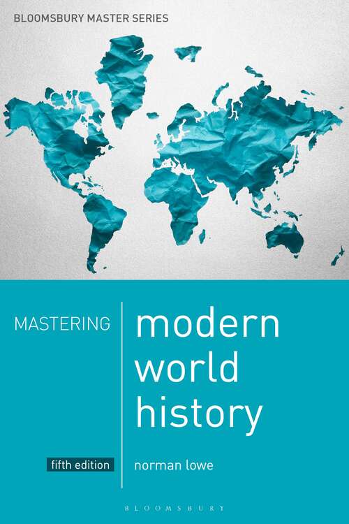 Book cover of Mastering Modern World History (5th ed. 2013) (Macmillan Master Series)