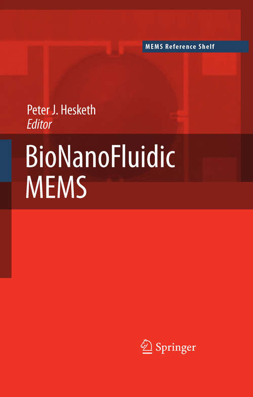 Book cover of BioNanoFluidic MEMS (2008) (MEMS Reference Shelf)