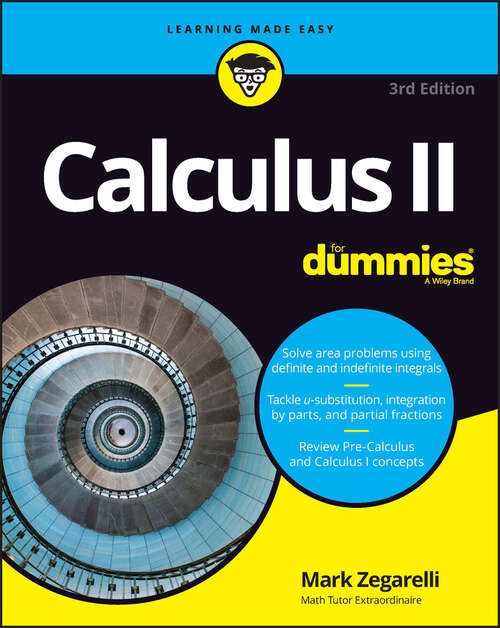 Book cover of Calculus II For Dummies