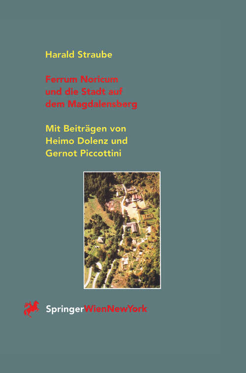 Book cover of Ferrum Noricum und die Stadt auf dem Magdalensberg (1996)