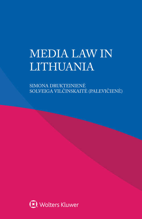 Book cover of Media Law in Lithuania