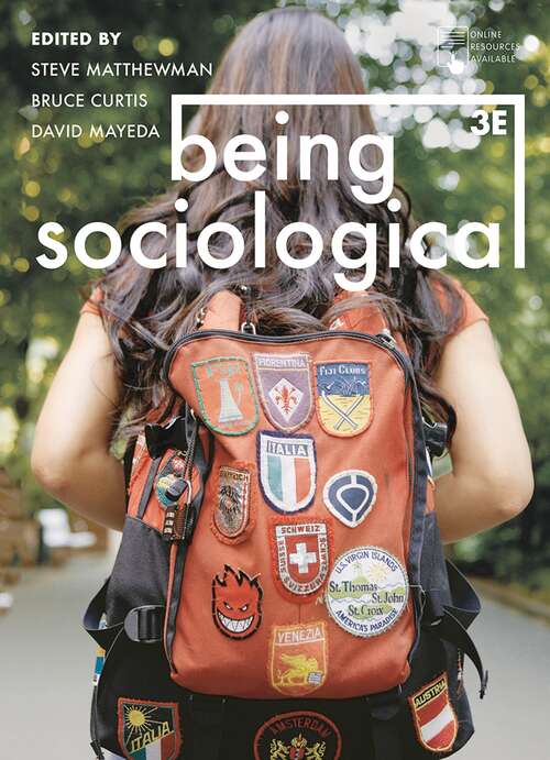 Book cover of Being Sociological