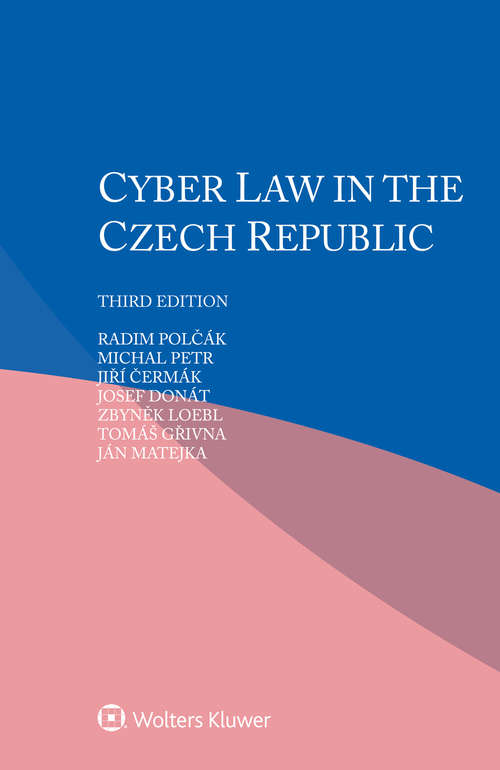 Book cover of Cyber law in Czech Republic (3)