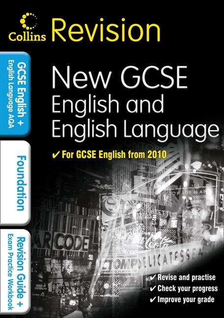 Book cover of GCSE English & English Language for AQA: Revision Guide and Exam Practice Workbook (PDF)