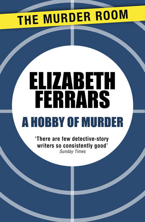 Book cover of A Hobby of Murder (Andrew Basnett)