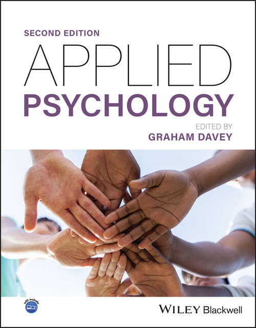 Book cover of Applied Psychology (2) (BPS Textbooks in Psychology)