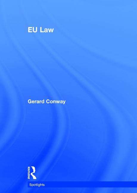 Book cover of Eu Law (PDF)