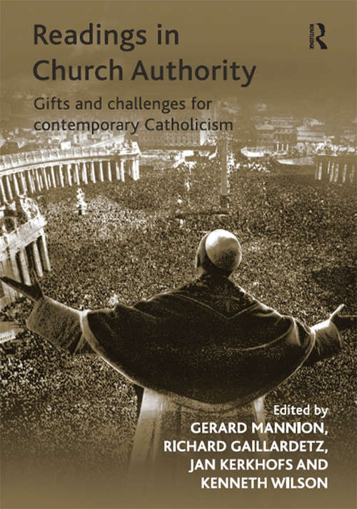 Book cover of Readings in Church Authority: Gifts and Challenges for Contemporary Catholicism