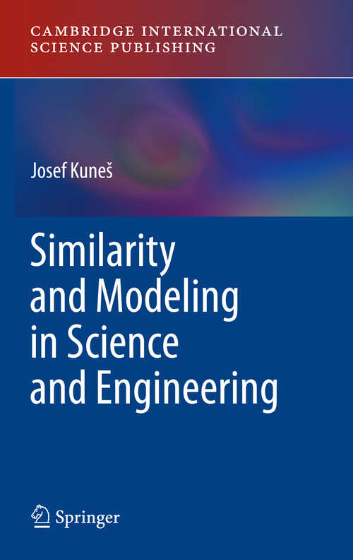 Book cover of Similarity and Modeling in Science and Engineering (2012)