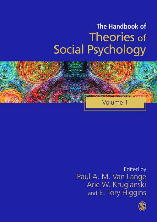 Book cover of Handbook of Theories of Social Psychology: Volume One