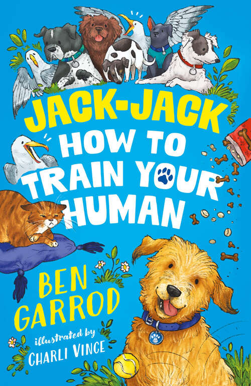 Book cover of Jack-Jack, How to Train Your Human (The Adventures of a Dog Called Jack-Jack #2)