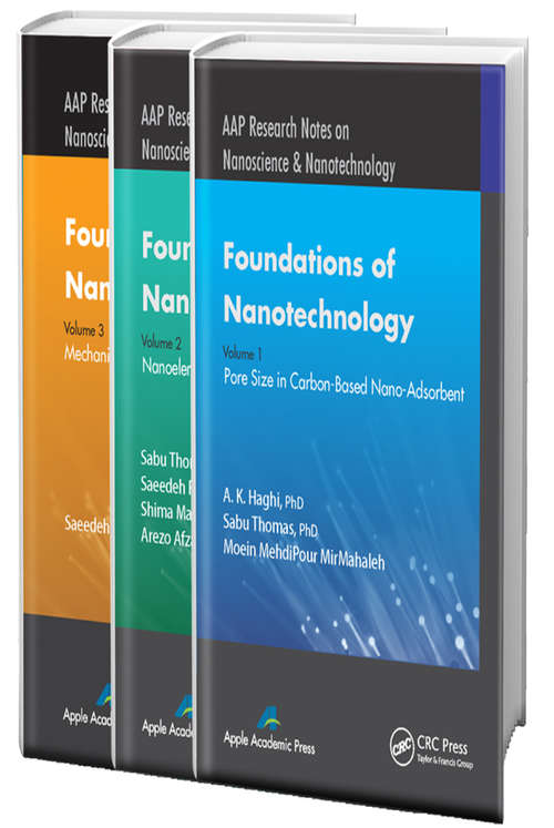 Book cover of Foundations of Nanotechnology - Three Volume Set