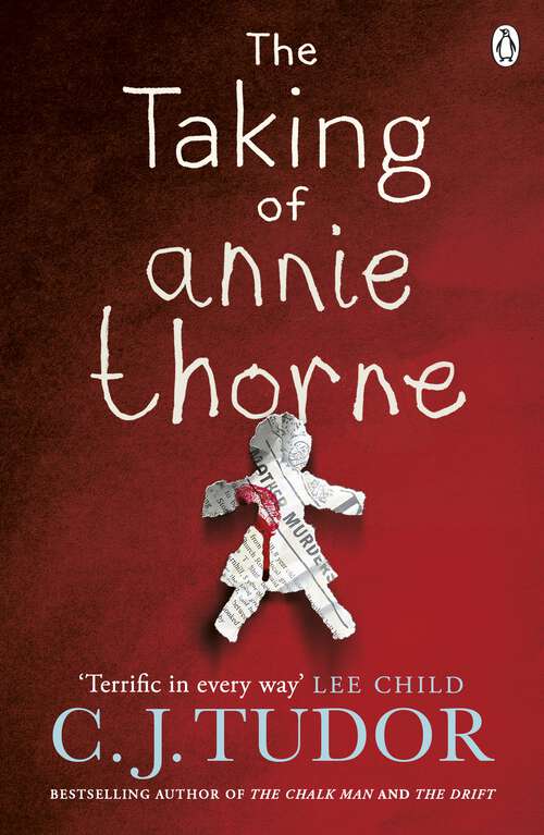 Book cover of The Taking of Annie Thorne: 'Britain's female Stephen King'  Daily Mail