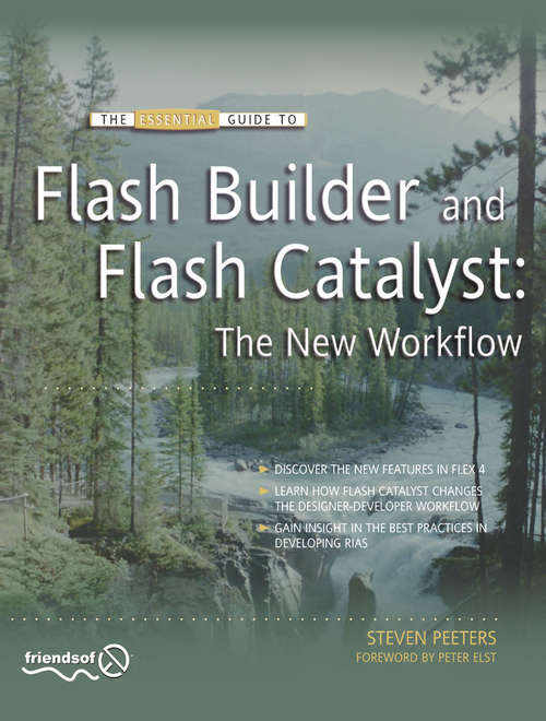 Book cover of Flash Builder and Flash Catalyst: The New Workflow (1st ed.)