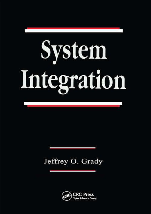Book cover of System Integration (Systems Engineering Ser. #5)