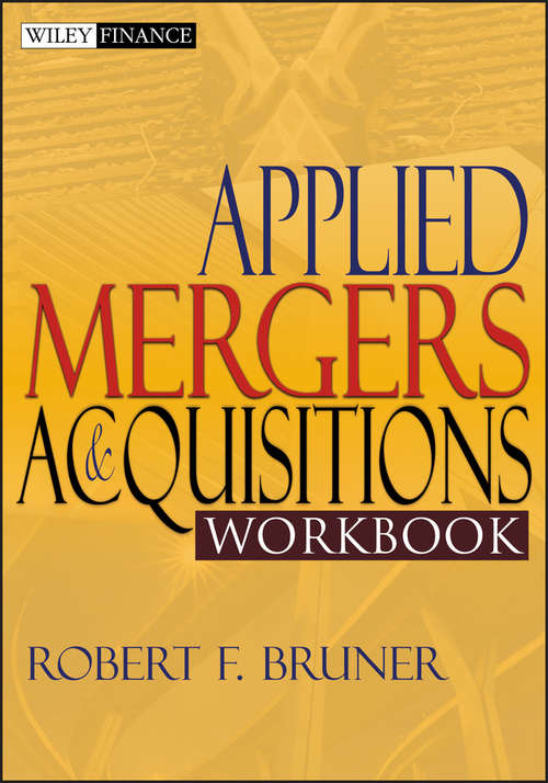 Book cover of Applied Mergers and Acquisitions Workbook (Wiley Finance #175)