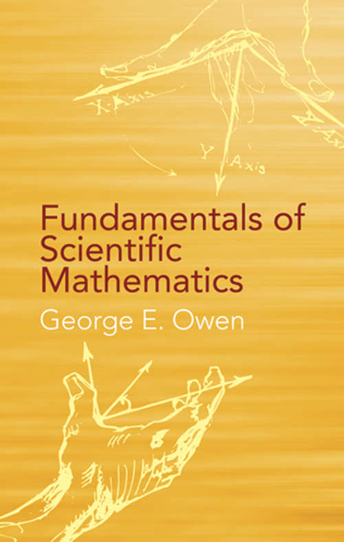 Book cover of Fundamentals of Scientific Mathematics (Dover Books on Mathematics)