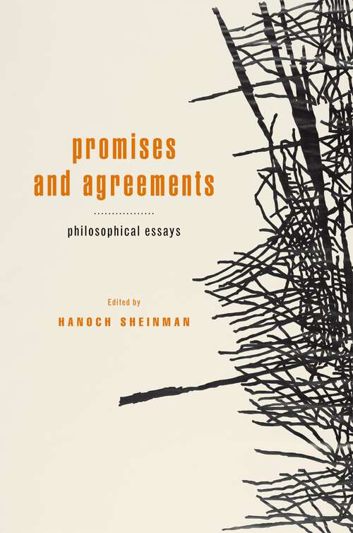Book cover of Promises and Agreements: Philosophical Essays