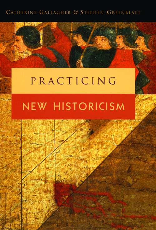 Book cover of Practicing New Historicism