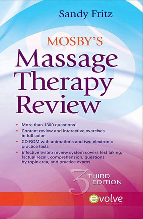 Book cover of Mosby's Massage Therapy Review - E-Book