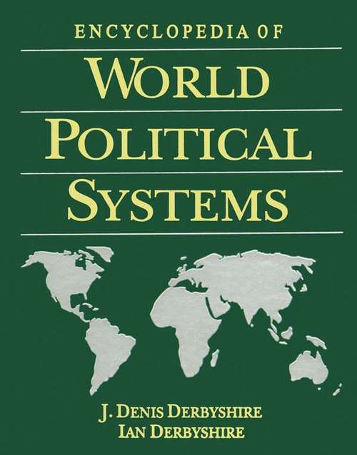Book cover of Encyclopedia of World Political Systems