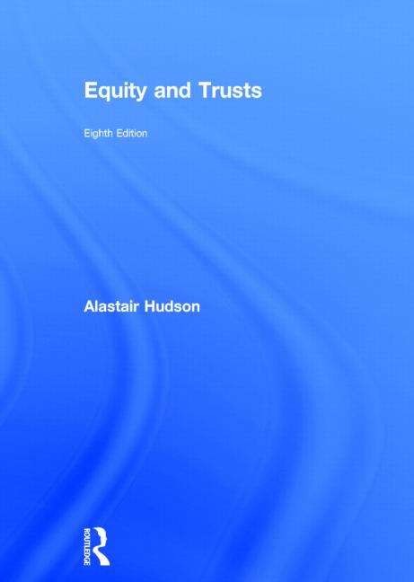 Book cover of Equity And Trusts