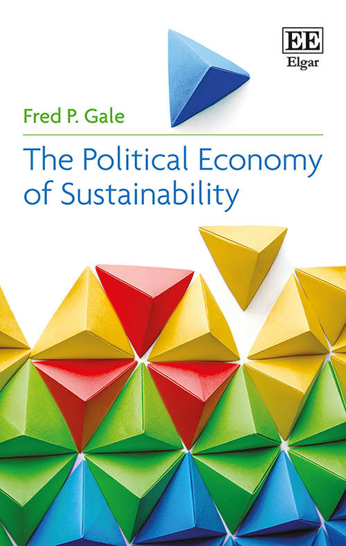 Book cover of The Political Economy of Sustainability