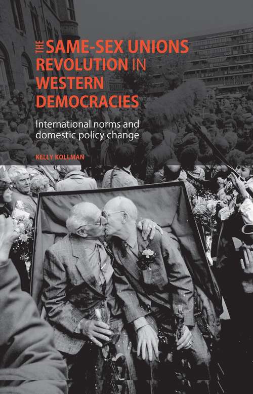 Book cover of The same-sex unions revolution in Western democracies: International norms and domestic policy change