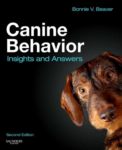 Book cover of Canine Behavior - E-Book: Insights and Answers (2)