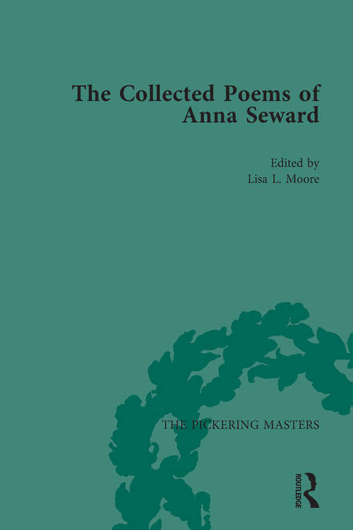Book cover of The Collected Poems of Anna Seward Volume 2