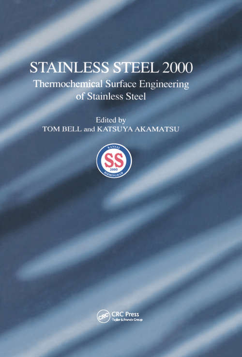 Book cover of Stainless Steel 2000: Thermochemical Surface Engineering of Stainless Steel